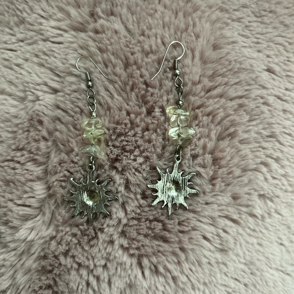 Sun earrings ☀️ - Picture 2 of 5